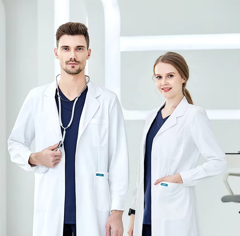 Short Sleeve Medical Nursing Scrub Uniform for Hospitals