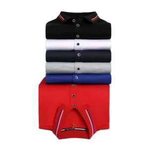 Short Sleeve Polo Shirts Tishert Sample Summer Youth Solid Shirts Polo with logo for Hotel
