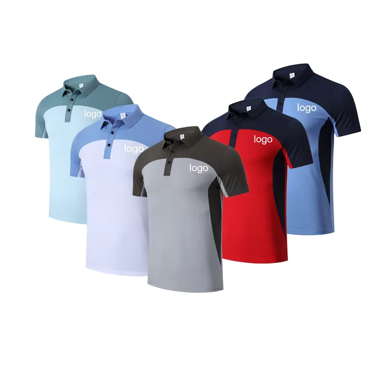Short-Sleeve-Quick-Dry-Workout-Tights-Running-Tennis-Polo-T-Shirt-Polo-Golf-T-shirt