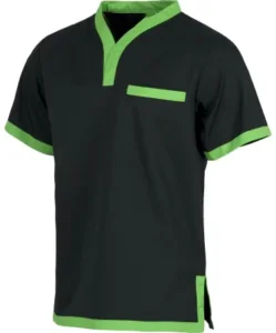 Short-Sleeve Receptionist Uniform Shirt for Hotel and Company Workers