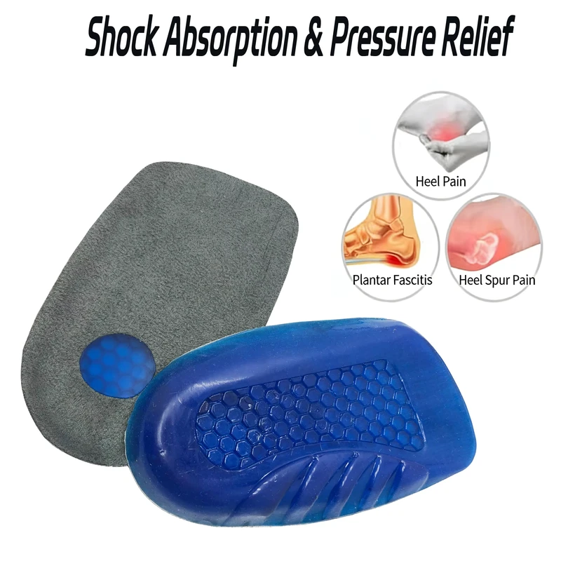 Silicone Anti Blister Heel Pads All Day Comfort Foot Protection Inserts