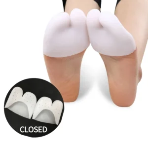 Silicone Forefoot Cover for Male and Female Ballet Pointe Protection Toe Protector and Insole Sports Comfort Accessory