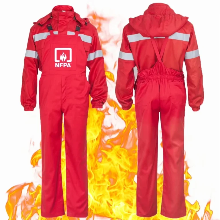 Sinter-Factory-coke-Iron-Steel-Melting-Plant-Fire-Resistant-Protective-Workwear-Cotton-Flame-Retardant-Bib-Pant-Jacket-Suit