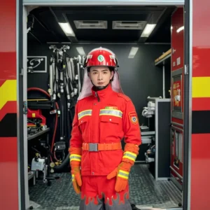 Six-Piece Forest Fire Retardant Protective Clothing Set Emergency Rescue Fire Gear
