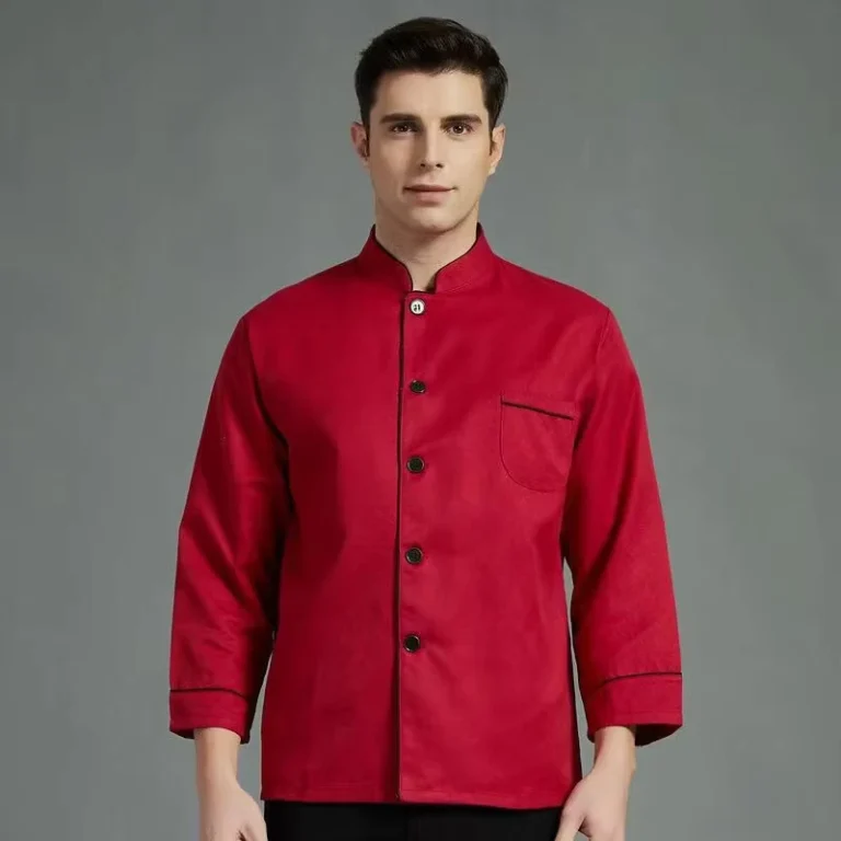 Sleeve-Restaurant-Chef-Kitchen-Uniform-Waiter-Uniform-Fabric-Designs-Chef-Uniform