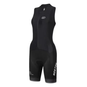 Sleeveless Cycling Tri Suit Sportswear Breathable Customizable Printed OEM Anti Bacterial Quick Dry Plus Size