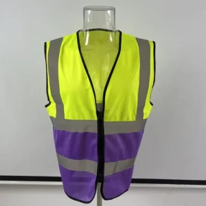 Sleeveless Quality Hi Vis Reflective Safety Vest Jacket Shirts For Multifunctional Use
