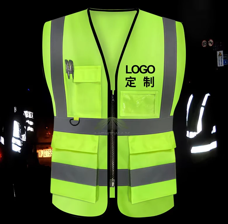 Small Disposable Child High-Visibility Reflective Safety Vest for Construction