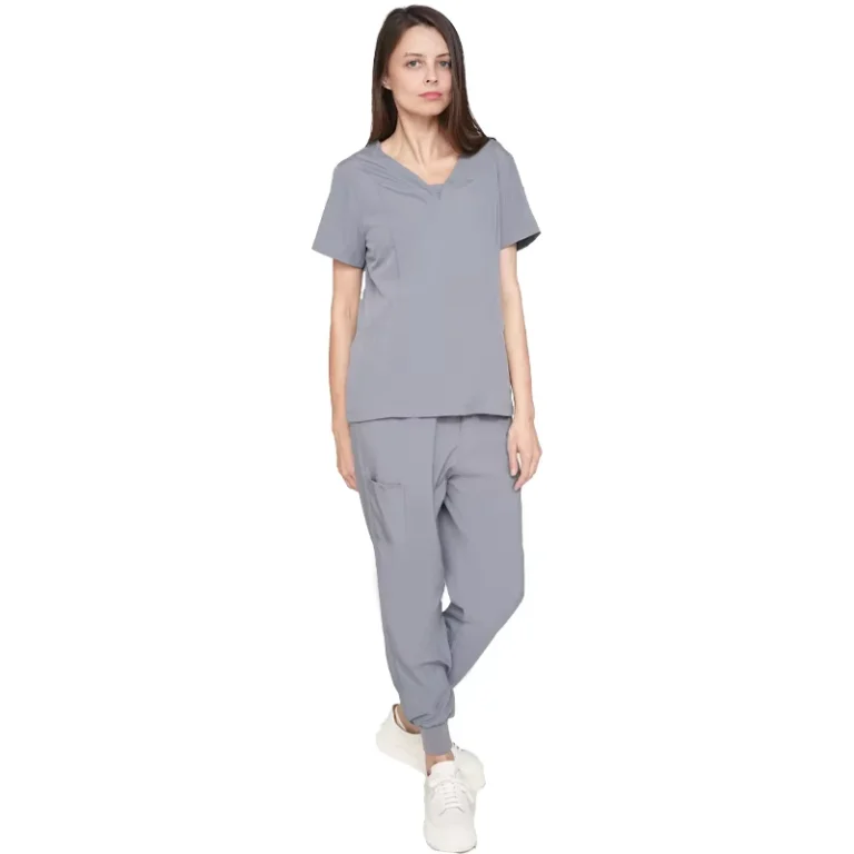 Soft-Breathable-Scrub-Suit-with-4-way-Stretch-Fabric-for-Dental-Clinic