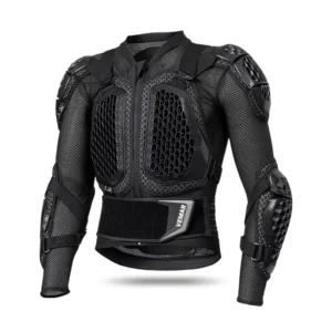 Soft Honeycomb Shell Safety Protection Motorcycle Body Armor Jacket and Pants Set with Spine Protection Gear