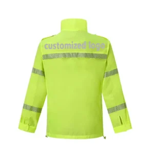 Soft Work Safety Hi Vis Jacket Reflective Workwear Security Safety Jacke