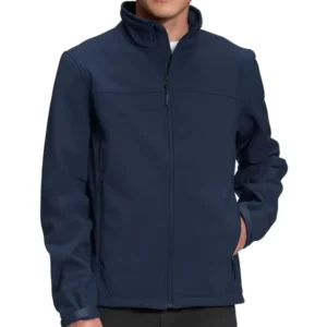 Softshell Jacket Custom Design Winter Work Wear Men’s Windproof Waterproof Fleece Lined Zip Up Soft Shell Jacket