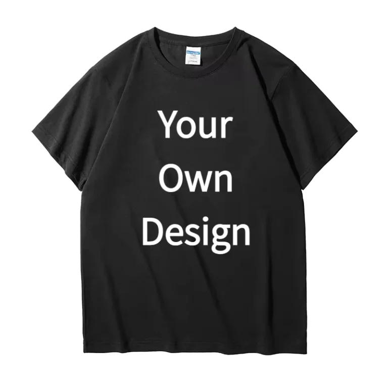 Solid-Color-210g-Blank-Plain-T-Shirt-Customizable-with-Logo-Printing
