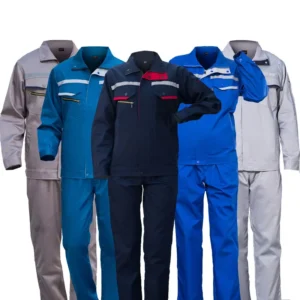 Solid-Color Hi-Vis Reflective Working Uniform Suit for Industrial Use