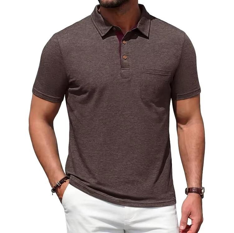Solid-Color-Short-Sleeve-Polo-Tshirt-Jersey-Polo-Shirts-High-Quality-for-Men-Blank-Plain-logo-Design-Printing-Customization