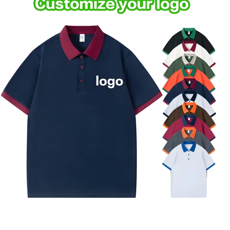 Solid-Knitted-Short-Sleeve-Quick-Dry-Breathable-Restaurant-and-Bar-Work-Uniform-Shirt