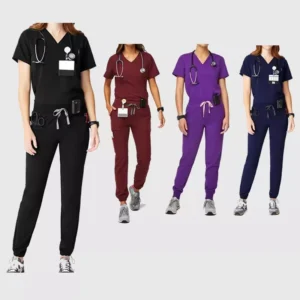 Spandex Stretch Medical Scrub Uniform Sets