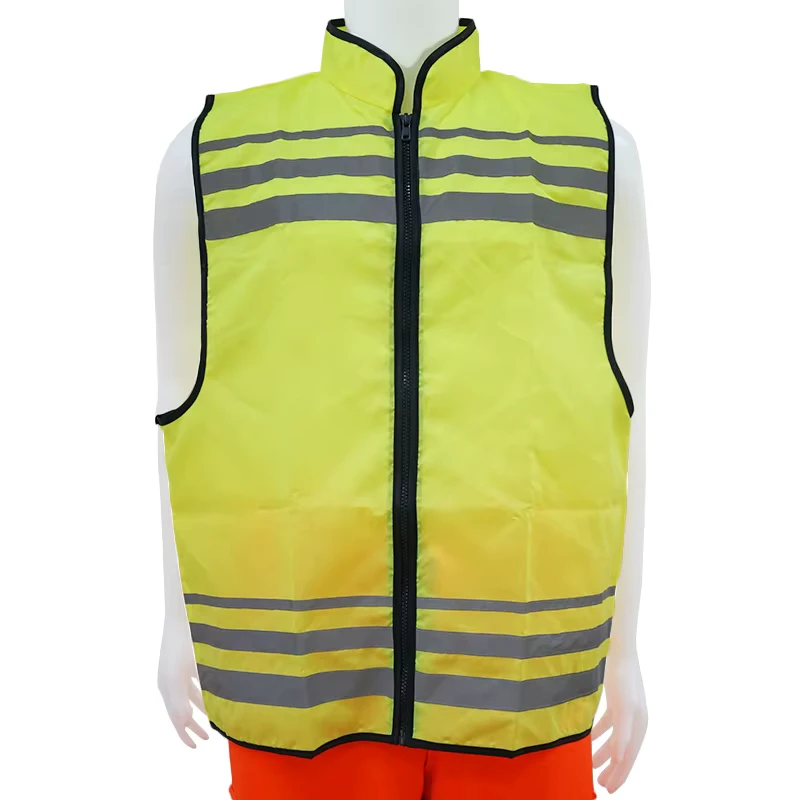 Sport Zipper Highlight ANSI/ISEA Hi Vis Reflective Safety Vest