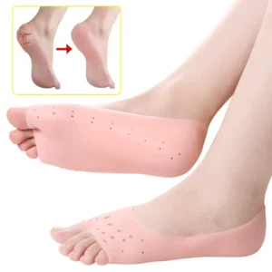 Sports Comfort Silicone Full Sock Protective Cover Anti Crack Moisturizing Heels Anti Wear Foot Insoles Sports Comfort Insoles