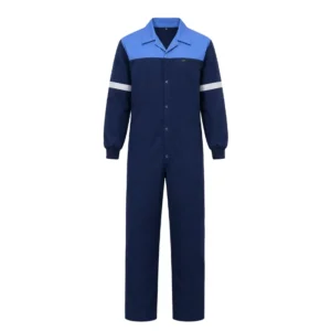 Spring Autumn Color Block Coverall Unisex Hi Visibility Breathable Plus Size Large Pocket Workwear Wear Resistant Dust Proof