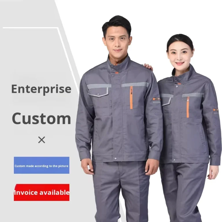 Spring-Autumn-Long-Sleeved-Reflective-Strip-Polyester-Unisex-Work-Coveralls-Road-Construction-Site-Power-Maintenance