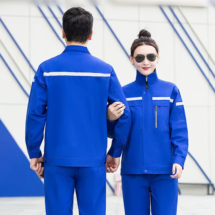 Spring Autumn Work Clothes Industrial Airport Traffic Engineer Mining Mechanics Construction Coal Oil Workwear Worker Uniform