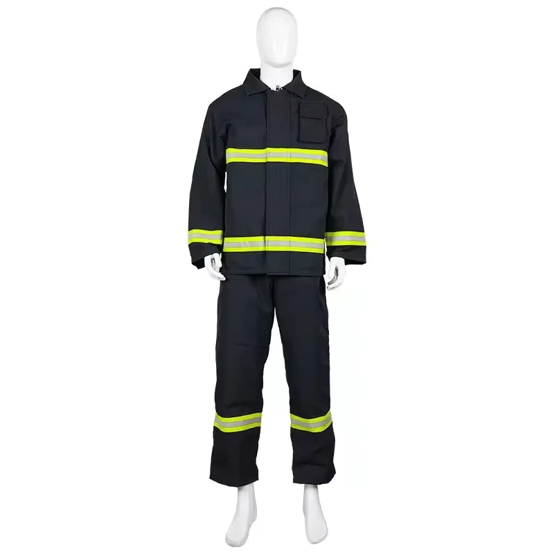 Spring Fall Cotton Training Firefighter Suit Safety Clothes Forest Emergency Rescue Fireman Clothes Firefighter Suit