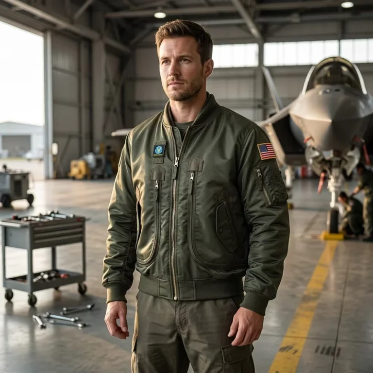 Spring-Loose-Nylon-Bomber-Jacket-Zipper-Short-Pilot-Mens-Baseball-Uniform-Tactical-Stand-Collar-Streetwear-Coat