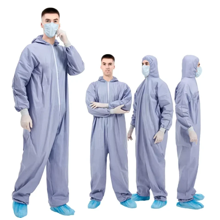 Spunlace-Flame-Protect-Clothes-Disposable-Industrial-Safety-Work-Coverall-Producer