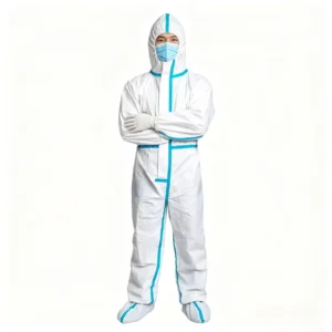 Stable Supply Disposable Type 5 6 Microporous Protection Clothes Lab Coverall Global Bulk Purchases Supported With Custom
