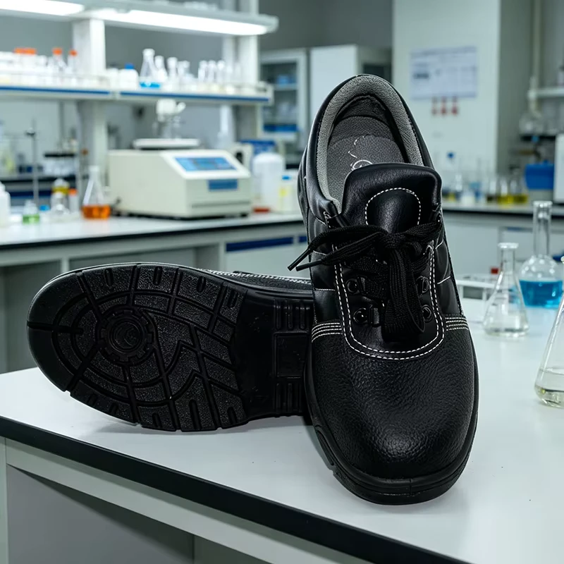 Steel-Toe Safety Shoes for Men and Women Slip-Resistant Industrial Work Shoes