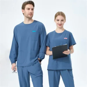Stretch Medical Scrub Set for Women and Men
