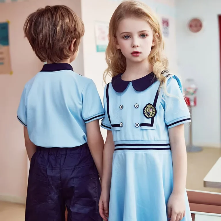 Student-Uniform-With-Collar-the-Student-Uniform-Is-Mainly-Blue-Simple-Modern-Design-of-Middle-School-Uniforms