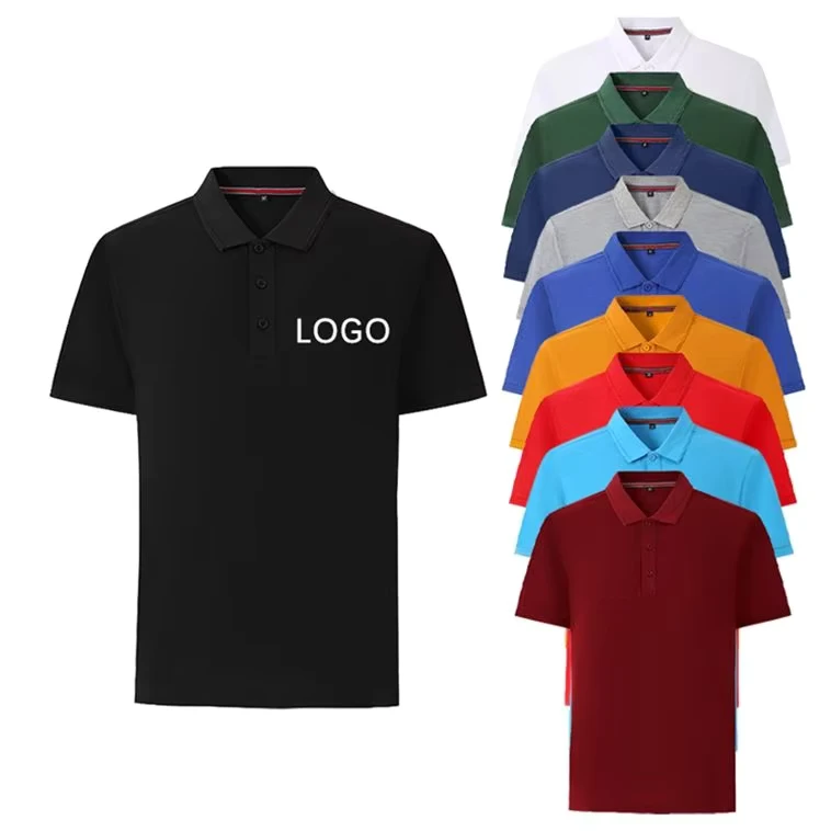 Sublimation-Dry-Fit-Polo-Shirt-Polyester-Cotton-Embroidery-Logo-Tee-Shirts-Plain-Golf-T-shirts-Custom-Polo-Shirt