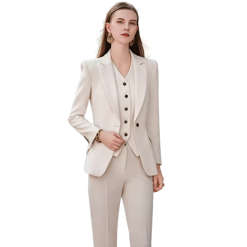 Suit Blazers and Pants Set Custom Production Woman Suit and blazer Trouser Suit for Ladies