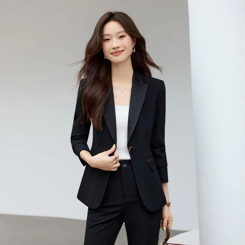 Suit Suits Women's Professional Wear New High grade Temperament Formal Clothes High end Suit Jacket