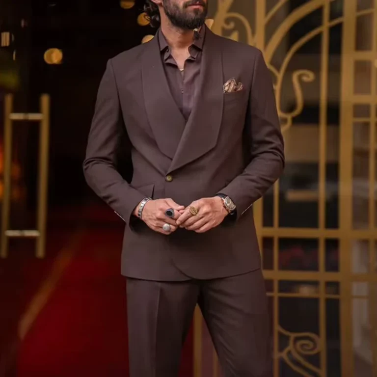 Suit-for-Men-Wedding-Lapel-Slim-Europe-and-the-United-States-Formal-Wear-Solid-Colour-Suit-Two-piece-Jacket-Mens-Suits