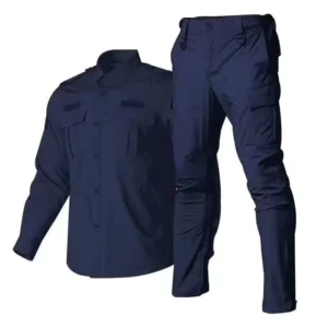 Summer 511 Quick drying Suit High elastic Breathable Long sleeved Work Clothes Security Dress Instructor Long sleeved Suit