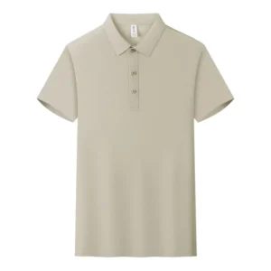 Summer Lightweight Breathable Quick Dry UV Protection Polo Shirt Business Casual Style Made 7A Antibacterial Fabric Traceless