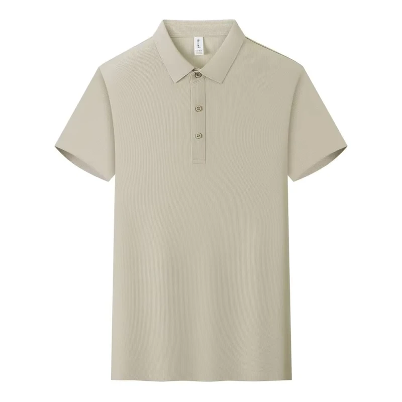 Summer Lightweight Breathable Quick Dry UV Protection Polo Shirt Business Casual Style Made 7A Antibacterial Fabric Traceless