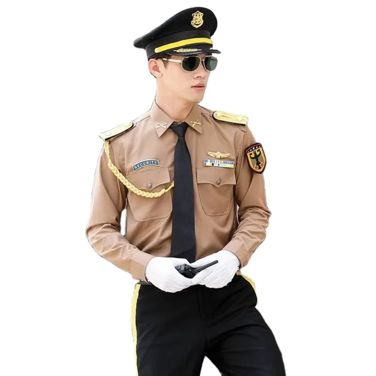 Summer-New-Design-Black-Security-Guard-Officers-Clothing-Uniform