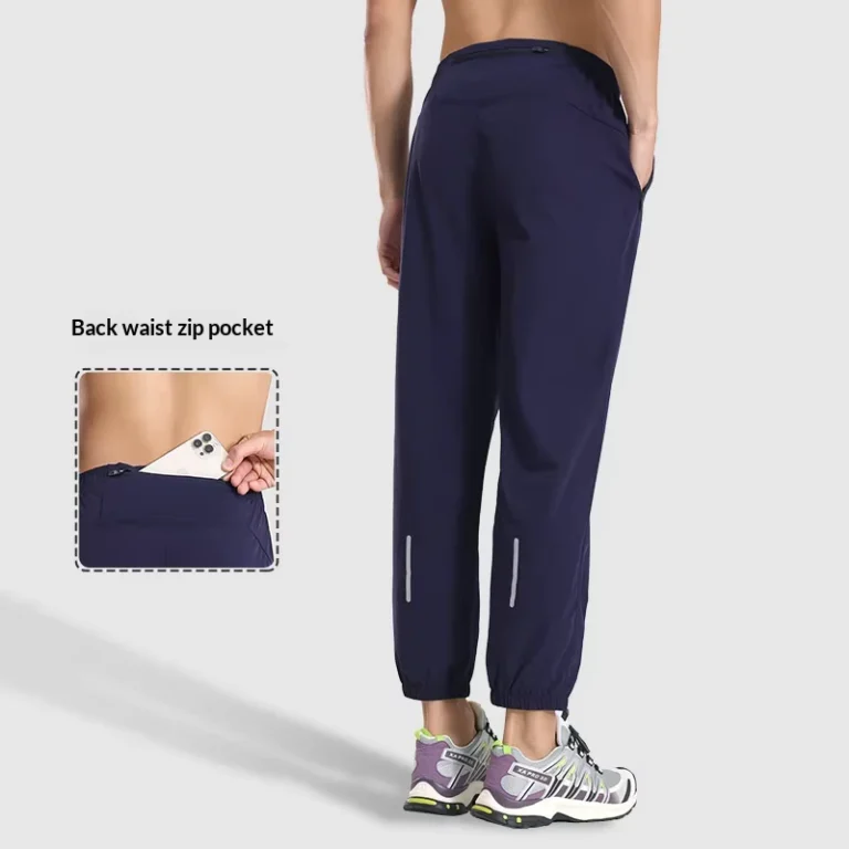 Summer-Quick-Drying-Woven-Ice-Silk-Sports-Pants-for-Basketball-Training-and-Fitness-Unisex-Black