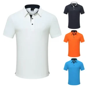 Summer Quick-drying Golf Polo Shirt Custom Print Logo Personalized Custom Embroidery Logo Men Polo T Shirt