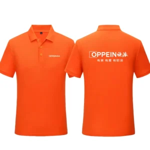 Summer Short Sleeve Cotton Polo T shirt for Men Women with Custom logo Working Clothes Workwear Uniforms Construction Safety
