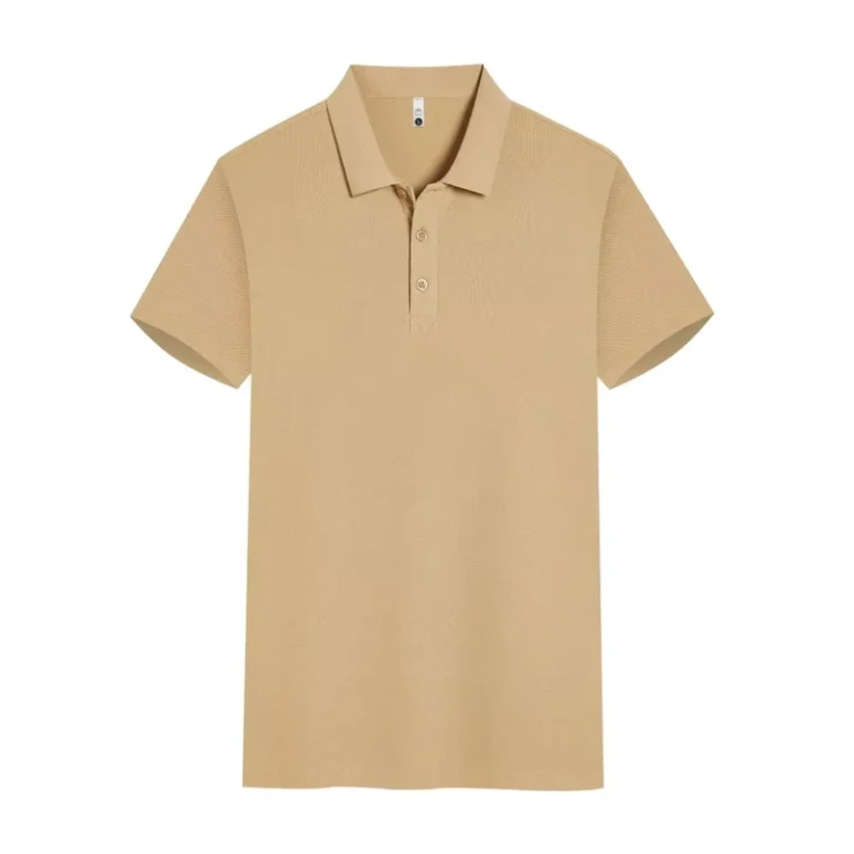 Summer-thin-breathable-polo-shirt-lapel-loose-polo-shirt-indoor-and-outdoor-general-work-clothes