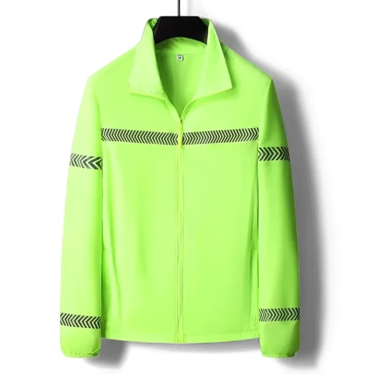 Sun-Protection-Safety-Jacket-Hi-Vis-Reflective-Workwear-Ice-Cooling-Duty-Coat-OEM