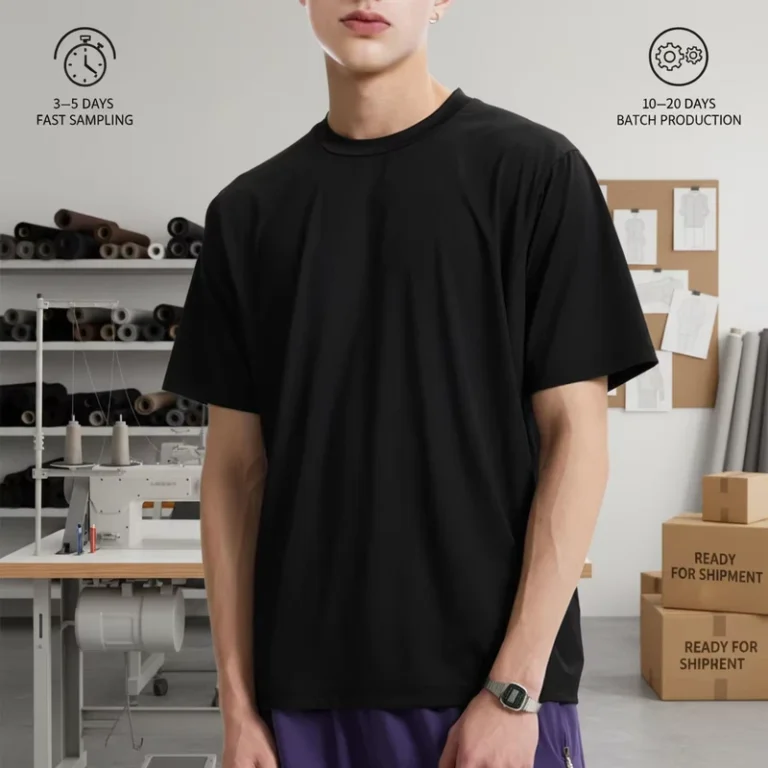 Sunscreen-Solid-Blank-Design-Short-Sleeve-T-Shirts-Customized-Men-Athletic-Casual-Gym-Sports-Breathable-Quick-Dry
