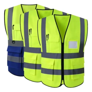 Superior Quality High Visibility Reflective Vest LOGO Traffic Road Construction Clothing Security Uniform