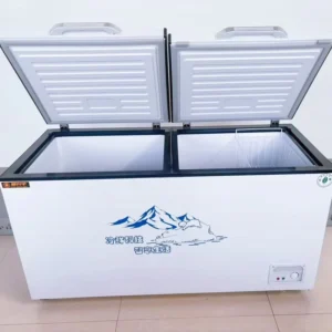 Supermarket Horizontal Single Temperature White Top Chest Freezer Compressor and Direct Cooling Freezer
