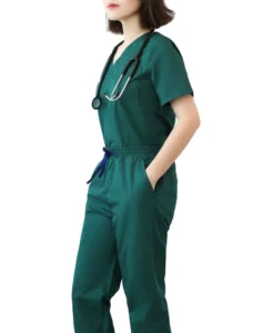 Supports Custom Fabric Options Scrub Nurse Work Wear Cotton Medical Blouse Clinical Uniforms for Nurses